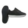 Zwarte sneaker zwart witte zool code 197 - Afbeelding 3