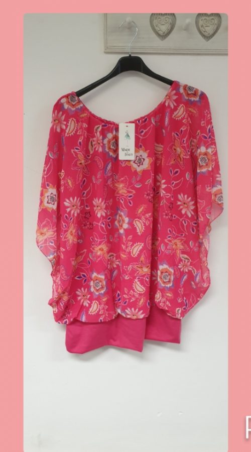 Code 1671 waterval bloem fuchsia