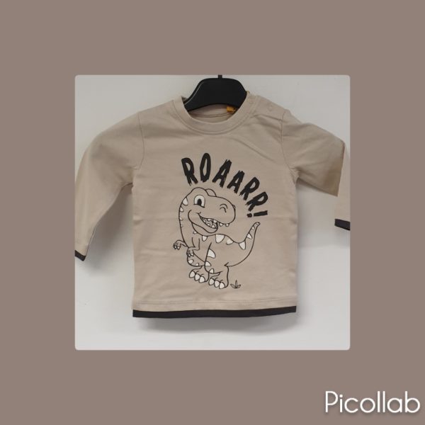 Bleu seven mini kids longsleeve beige 977612 kleur 043