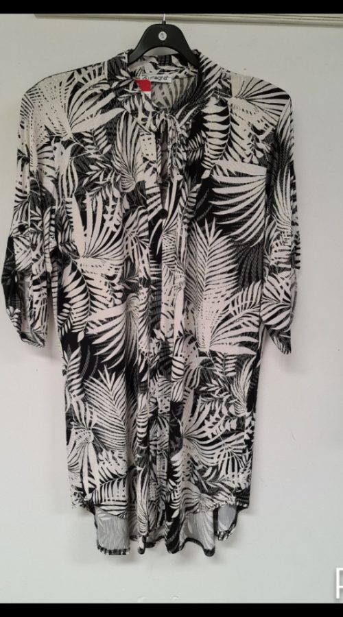 Magna c 2121 palm zwart wit